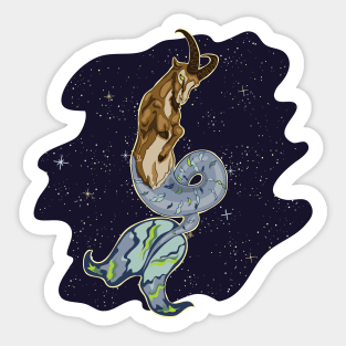 Cosmic Capricorn Sticker